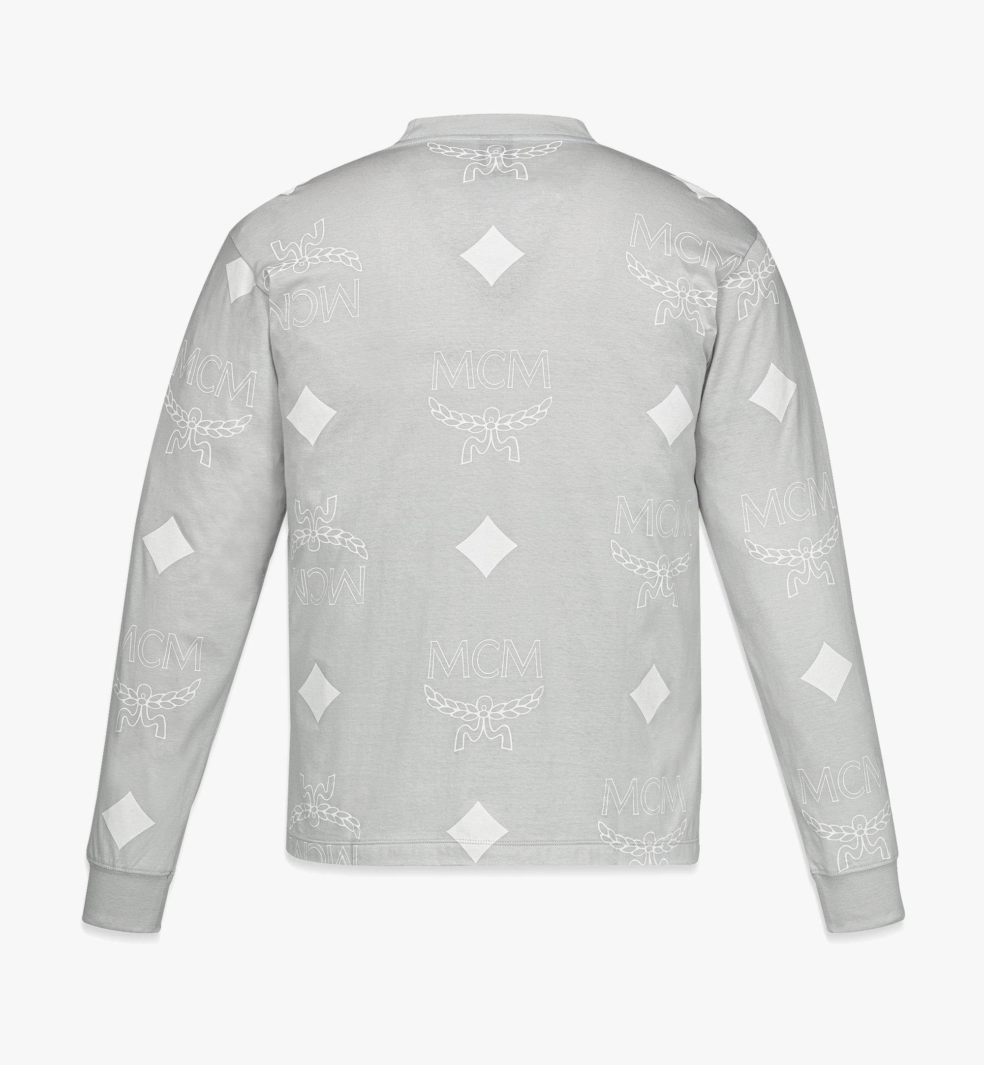 PHENOMENON+MCM Monogram Print Long Sleeve T-Shirt 1